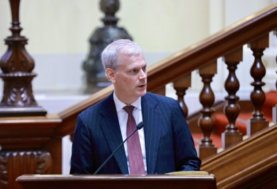 Eric Farnsworth in the Congress of the Republic of Peru. (Congress of Peru)