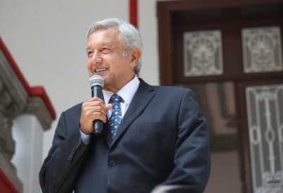 AMLO takes office December 1. (LopezObrador.org.mx)