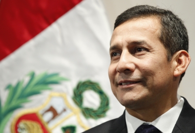 Incumbent President of Peru Ollanta Humala