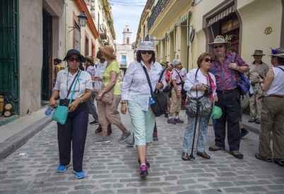 Cuban tourists
