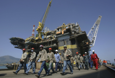 Brazil oil workers