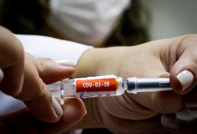 The Chinese vaccine CORONAVAC in Brazil. (AP)