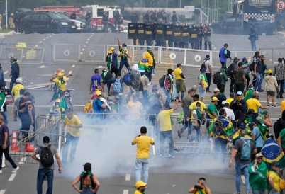 Rioters in Brasilia