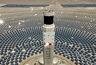 Solar panels in Chile. (AP)