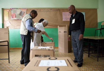 Elecciones en la República Dominicana. (AP)