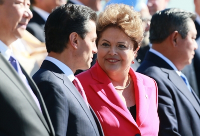 Dilma Rousseff and Enrique Peña Nieto