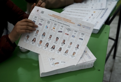 Ecuador Ballot