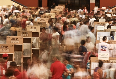 El Salvador voting center