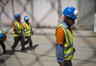 Guatemalan rescue workers