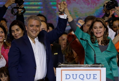 Iván Duque wins Colombia's presidential election