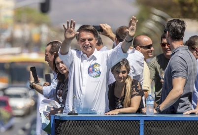 Jair Bolsonaro won Brazil's presidential runoff. (AP)