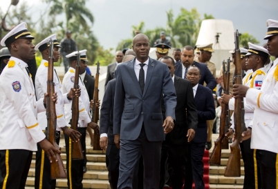 The late Jovenel Moïse. (AP)