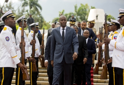 President of Haiti Jovenel Moïse. (AP)