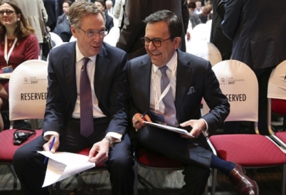 U.S. Trade Representative Robert Lighthizer and Mexican Economy Secretary Ildefonso Guajardo