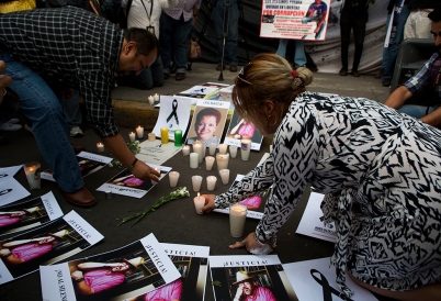 Vela en México para periodistas asesinados