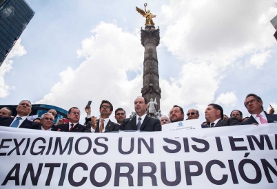 Anticorrupción march, Mexico