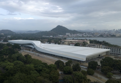 The Amador Convention Center, built by Chinese contractors, in Panama City. (AP)