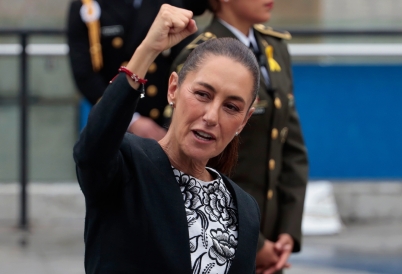 Mexican President-elect Claudia Sheinbaum. (AP)