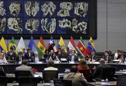 UNASUR in Ecuador. (AP)