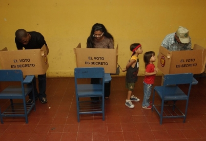 Voting Center in Venezuela