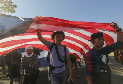 Central American migrants. (AP)