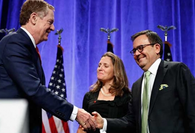 Robert Lighthizer, Chrystia Freeland, Ildefonso Guajardo