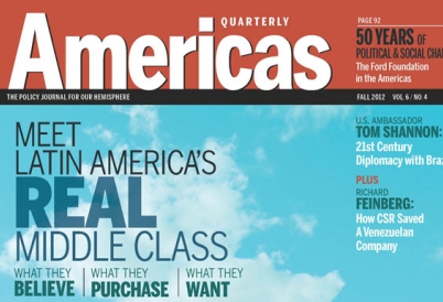 Americas Quarterly Fall 2012 Cover