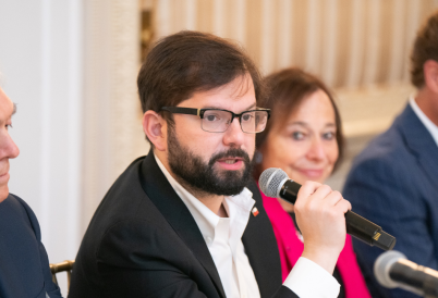 Gabriel Boric. (Photo: Roey Yohai Studios)