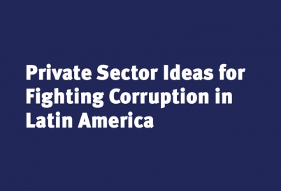 How to Fight Corruption, AS/COA Anti-Corruption Working Group report