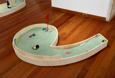 Minigolf course