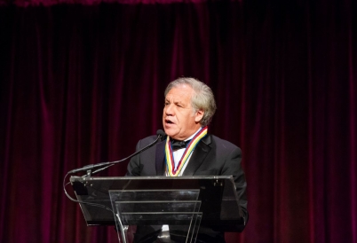 Luis Almagro at the 2019 Americas Society Spring Party. (Image: Paula Abreu Pita/Roey Yohai Studios)