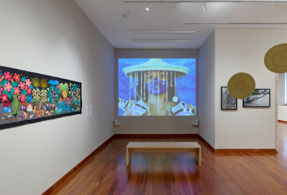 Installation view of the exhibition