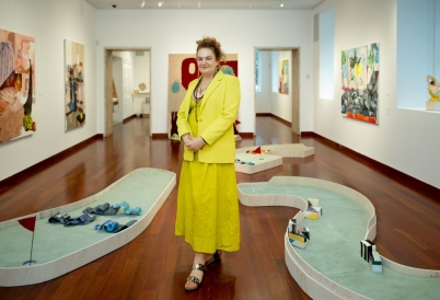 Alejandra Seeber at Americas Society's gallery