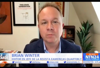 Brian Winter en La Tarde de NTN24