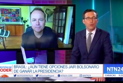 Brian Winter on NTN24 Brazil elections