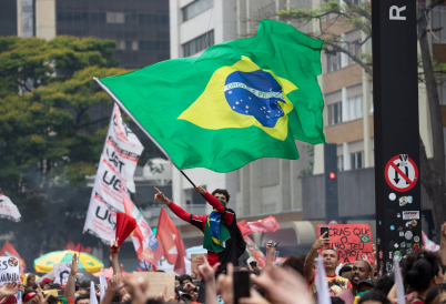 Election rally in Brazil October 2026