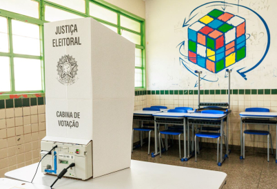Voting site in Brazil