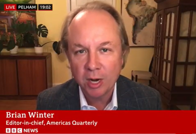 Brian Winter at the BBC