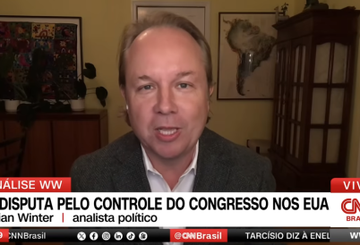 Brian Winter on CNN Brasil talking