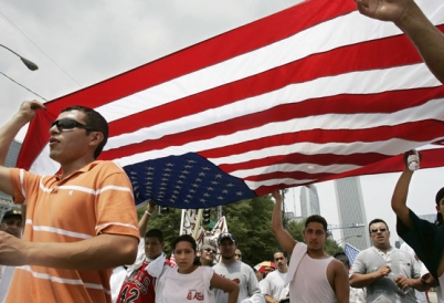 Immigration march