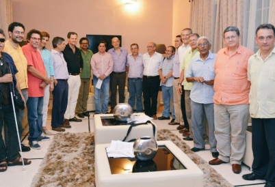 The negotiators in Havana. (Image: Colombian High Commissioner for Peace Twitter)