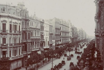 Avenida de Mayo in Buenos Aires.