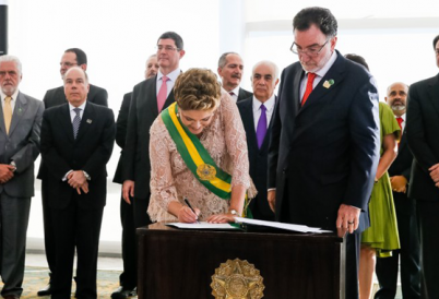 Dilma Rousseff and new ministers