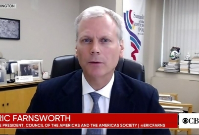Eric Farnsworth on CBS News