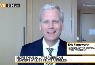 Eric Farnsworth on Bloomberg Daybreak