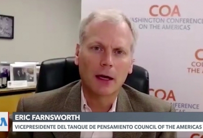 Eric Farnsworth en VOA