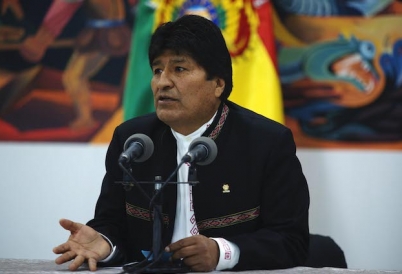 Evo Morales and Daniel Ortega. (AP)