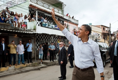 President Barack Obama in Rio de Janeiro