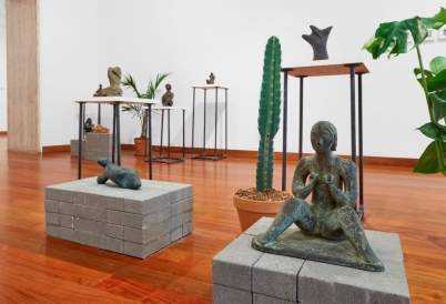 Geles Cabrera: Museo Escultórico en Americas Society. (Imagen: Arturo Sánchez) 