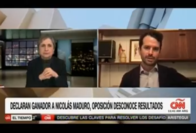 Guillermo Zubillaga and Carmen Aristegui